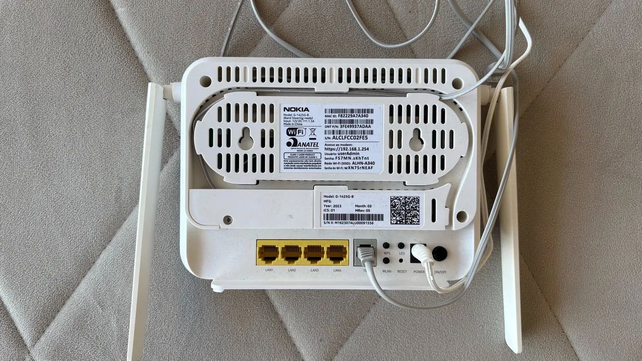 Modem Roteador ONT Nokia G-1425G-B - Foto 3