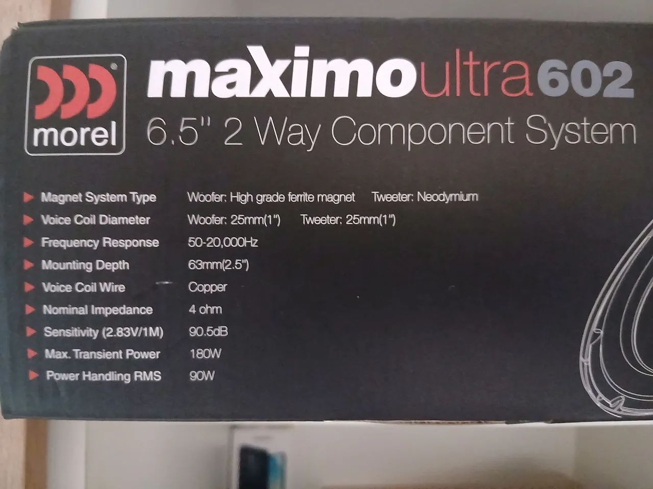 Kit 2 vias morel maximo ultra 6,5  - Foto 5