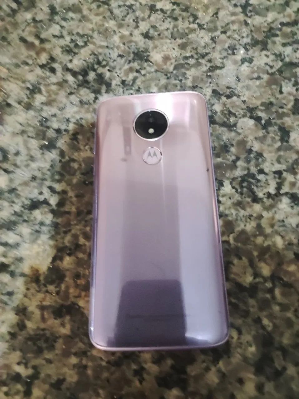Celular moto g7power sucata