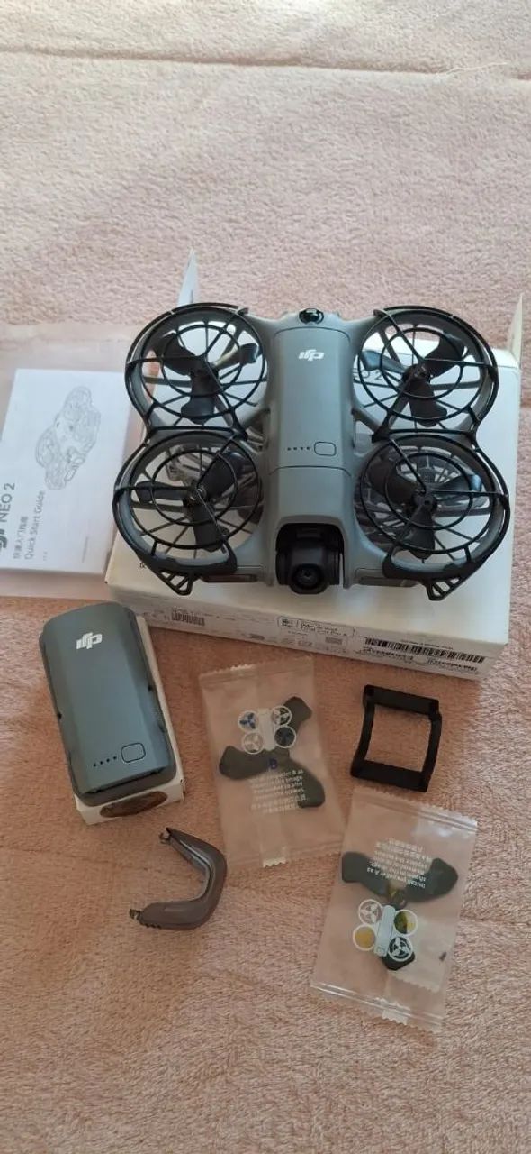 Drone dji2 com 2 bateria e carregador  - Foto 2