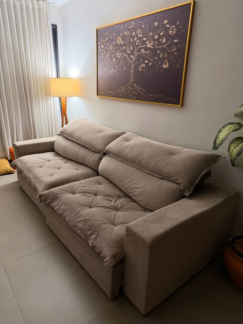Sofá reclinável 2,90 - Foto 4