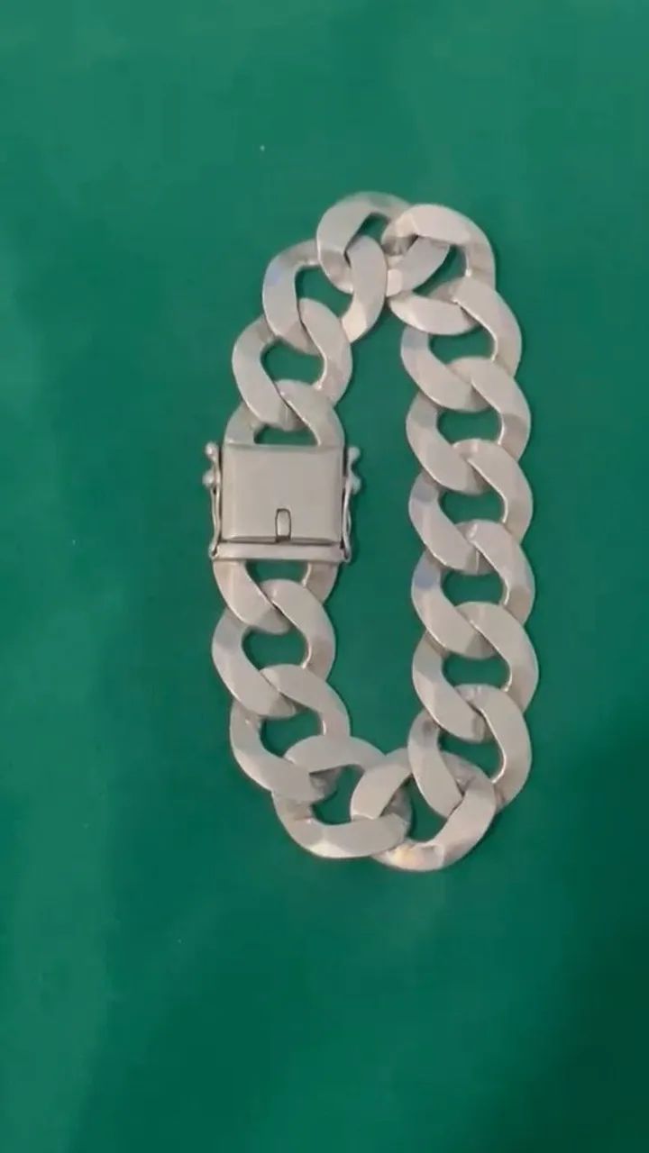 Pulseira de Prata 17MM (Não Sei as gramas)