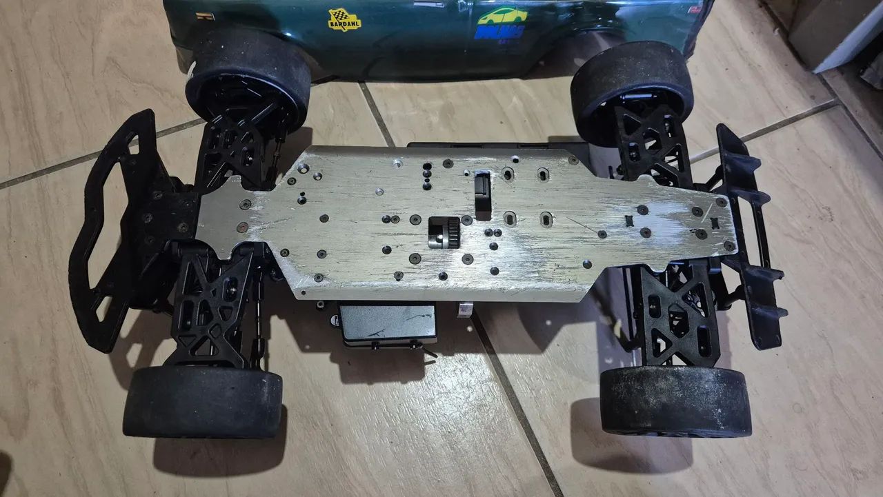 Rc Automodelo Hong Nor X3 GTS 1/8 elétrico só chassi  - Foto 4