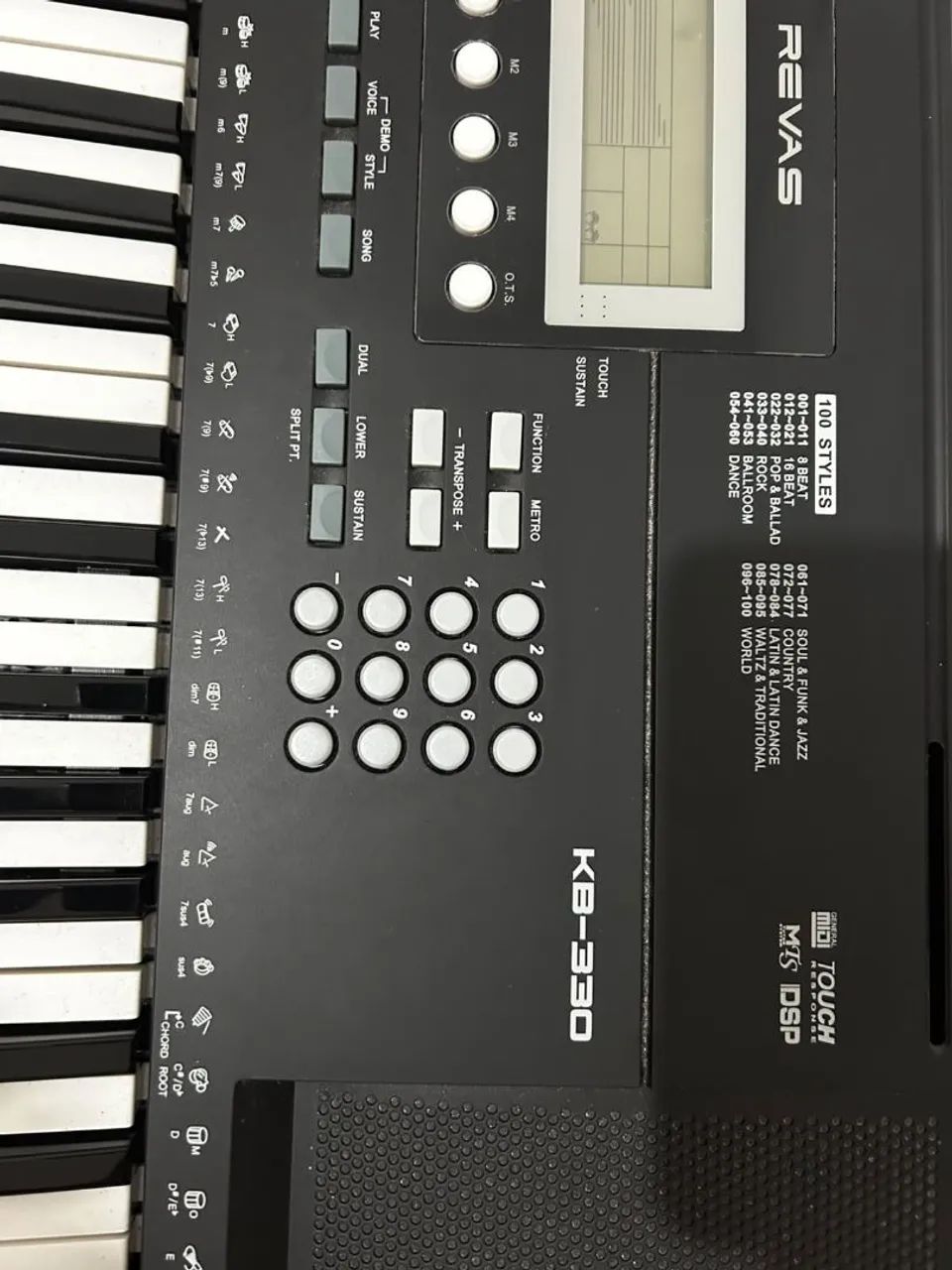 Vendo teclado KB 330, com mesa e pedal. * - Foto 3