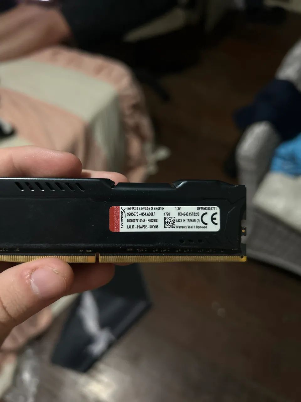 memória ram ddr4 8gb hyperx - Foto 2