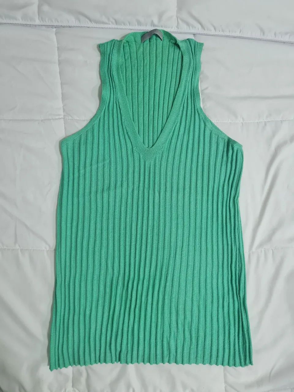 Vendo blusa de fio verde