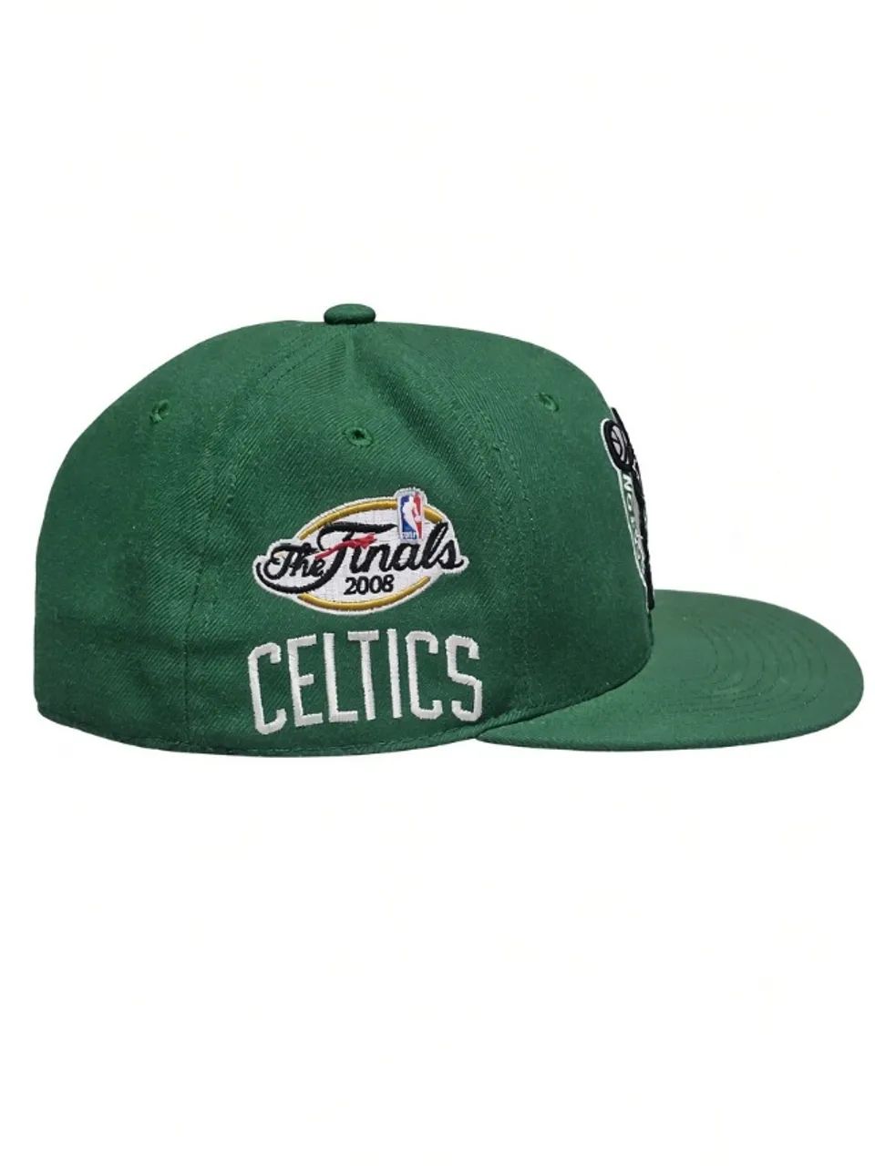 boné mitchell & ness nba fitted hwc boston celtics verde - único - Foto 4