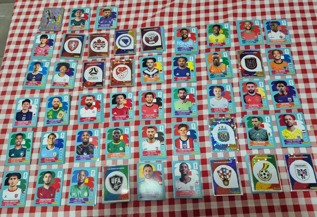 Figurinhas da copa do mundo 