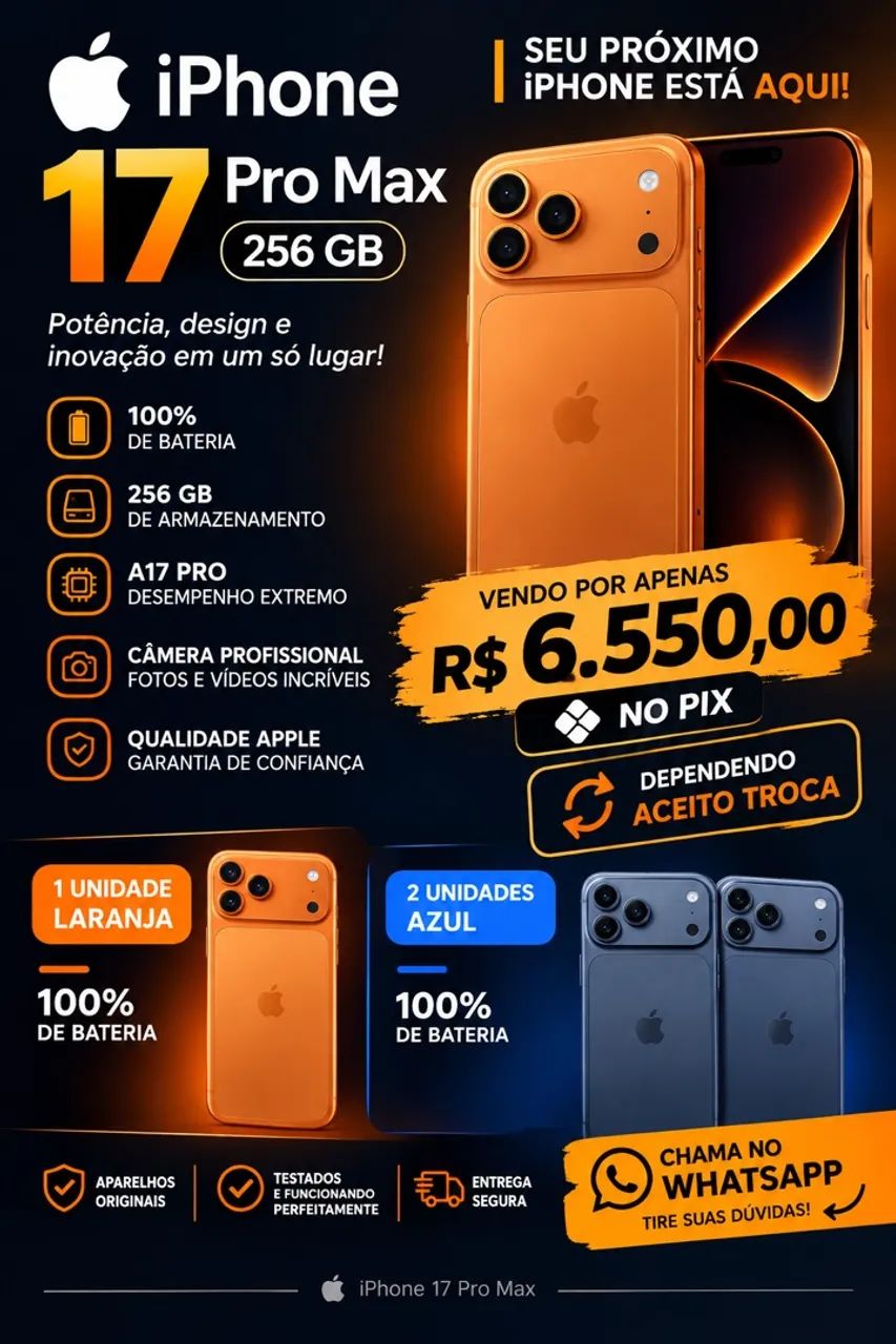iPhone 17 pro max 256  - Foto 2