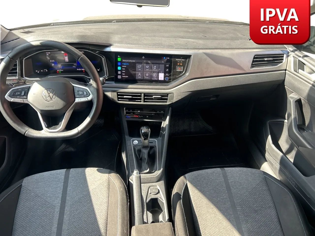 Volkswagen Nivus Comfortline 1.0 200 TSI Flex Aut., foto 9 de 17