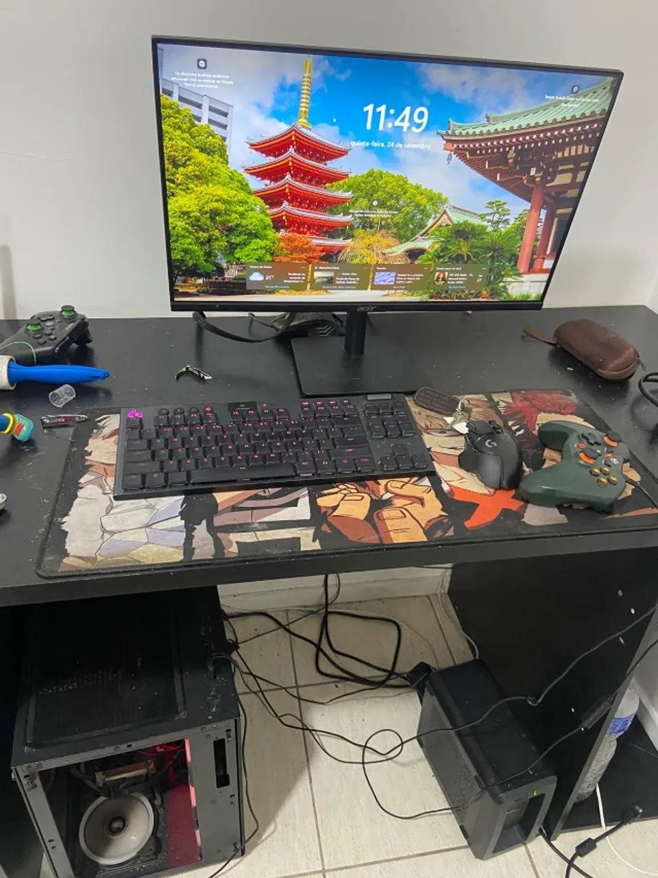 ? SETUP GAMER COMPLETO À VENDA ? RTX 3060 + 175HZ ?