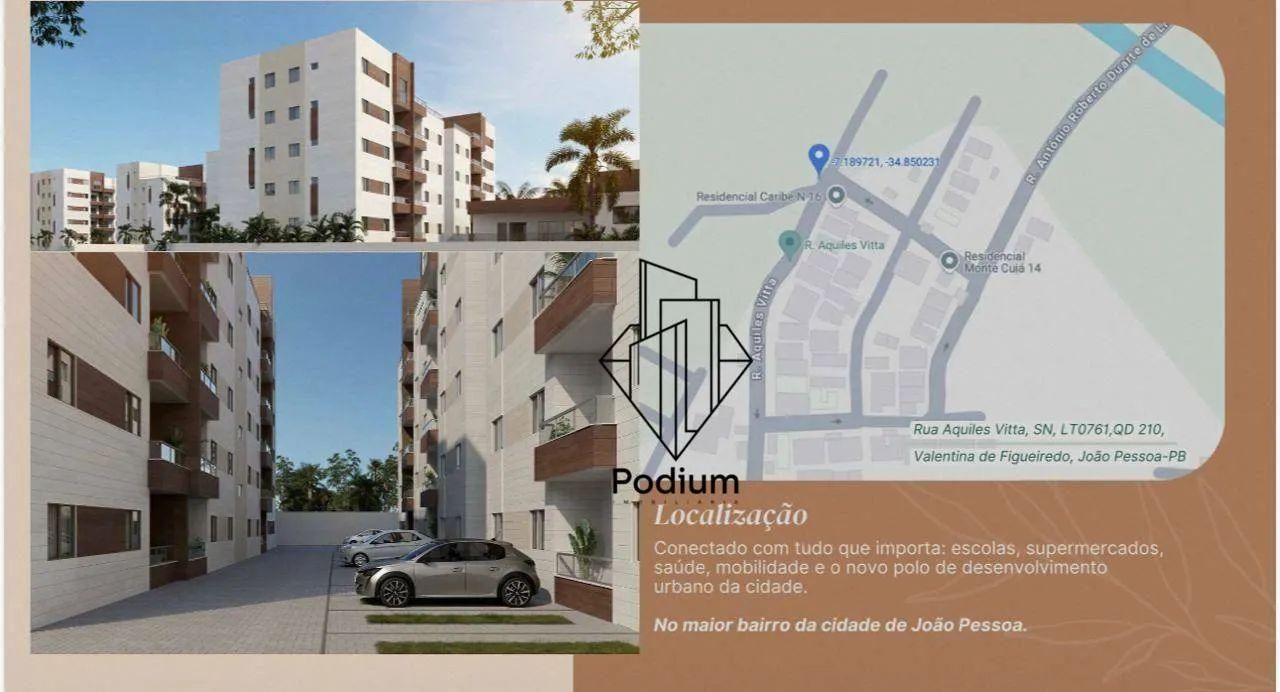 Apartamento com varanda / solario privativo - AP3062 - Foto 3