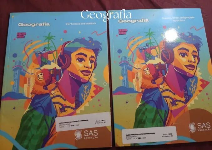 KIT 16 Livros Didáticos 2025(SAS & Cambridge - 1 ano Ensino Médio) - Foto 5