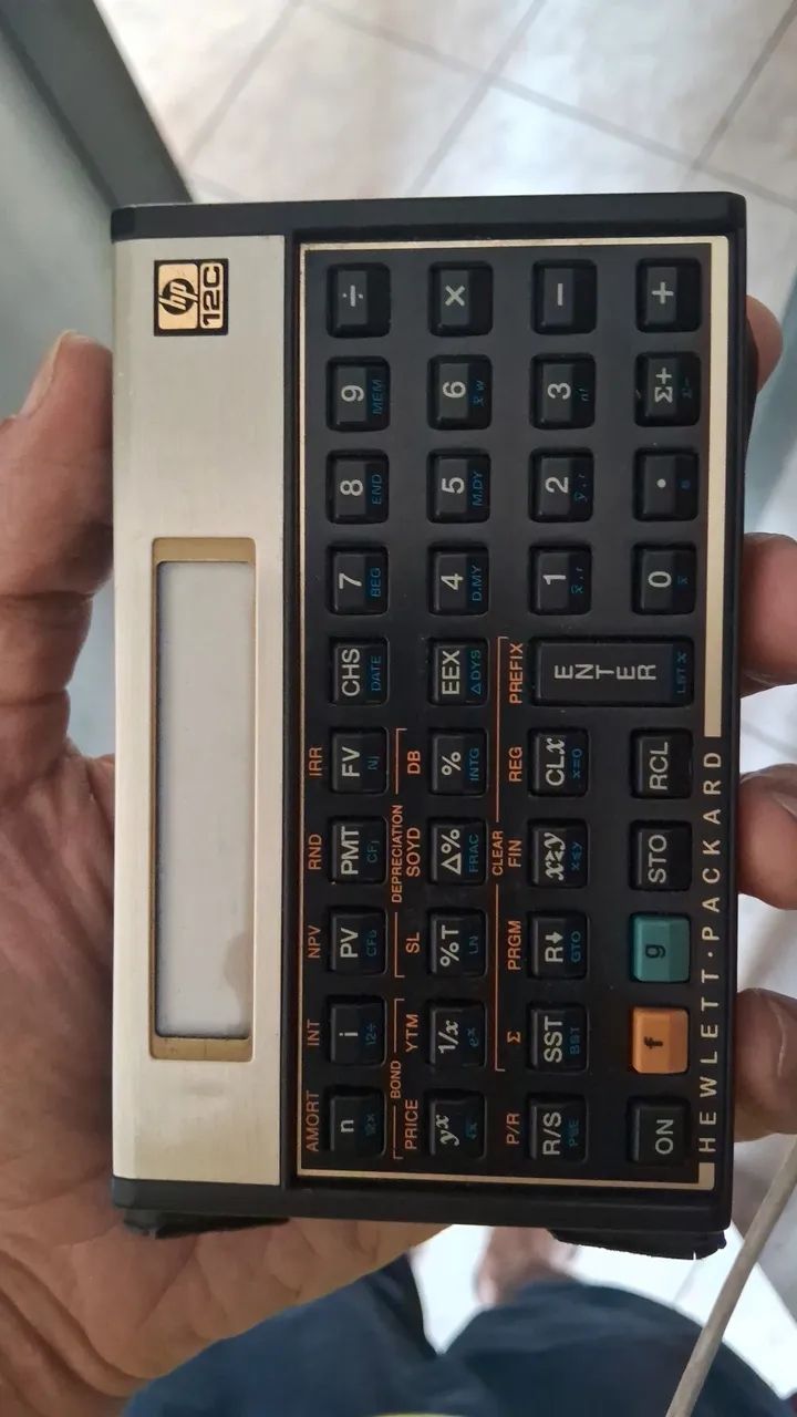 CALCULADORA HP 12C 