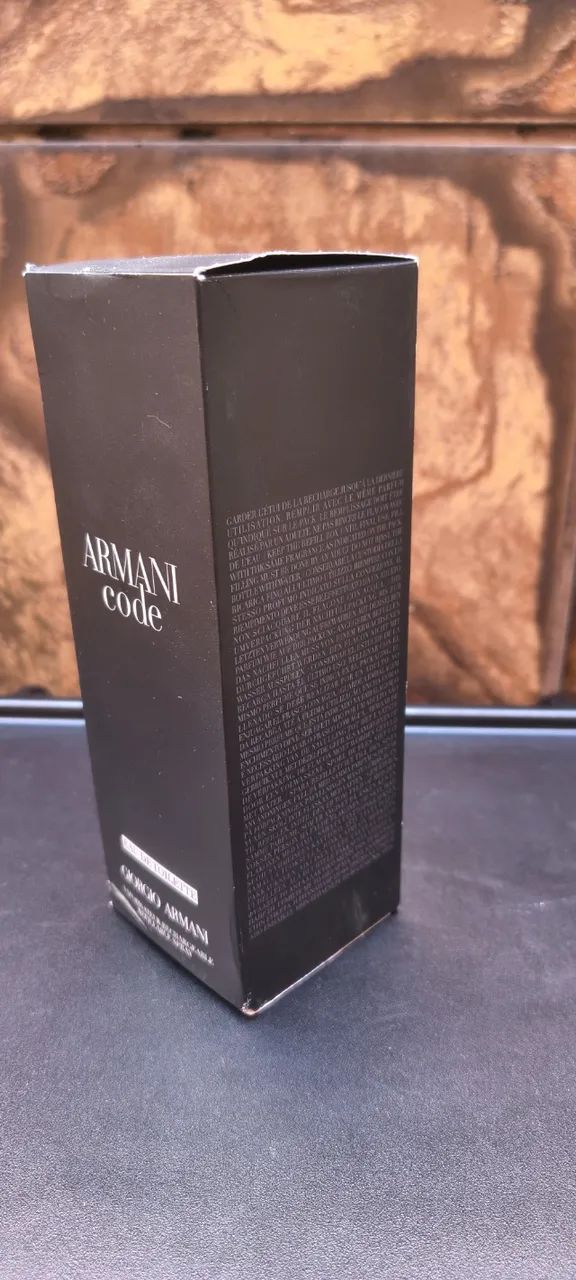 Perfume armani code homme masculino eau de toilette 200 ml / 6.7 oz - Foto 3