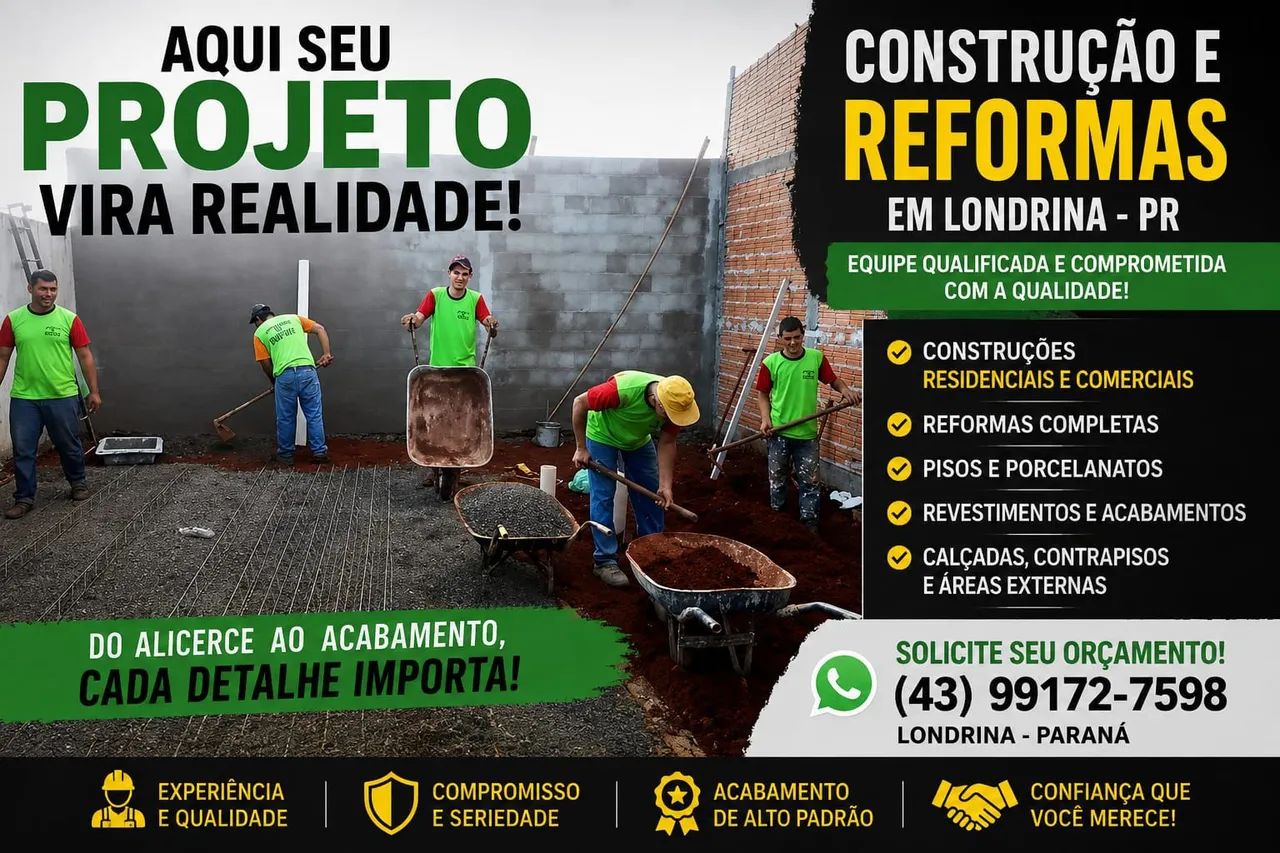 Pedreiros Londrina 