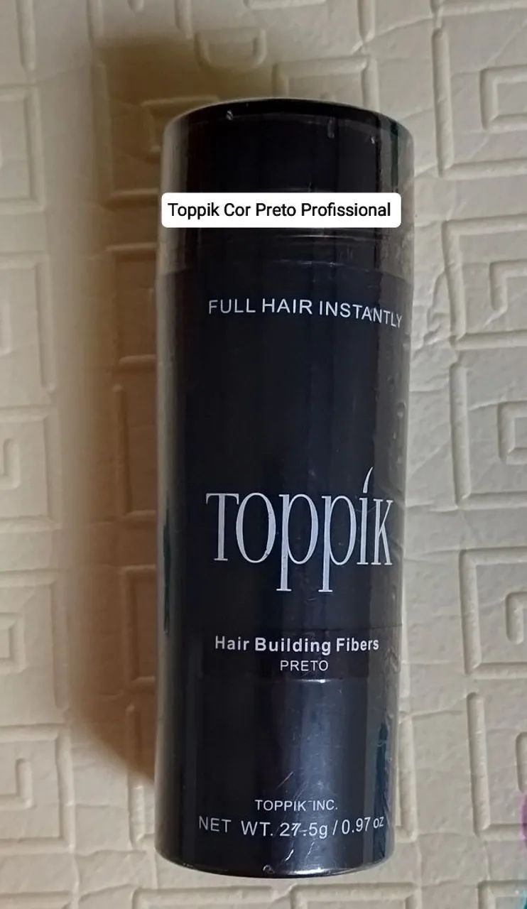 Toppik Cor Preto Profissional Original 