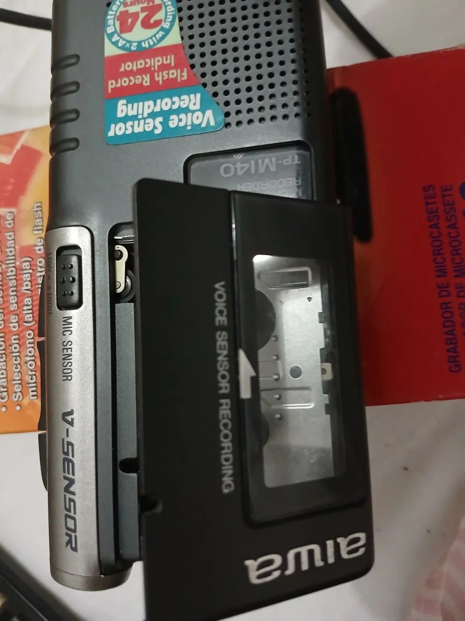 Micro gravador cassete por sensor  - Foto 4