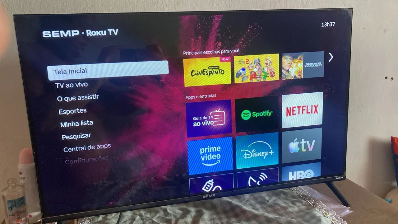 Tv 32 polegadas 4 meses de uso 