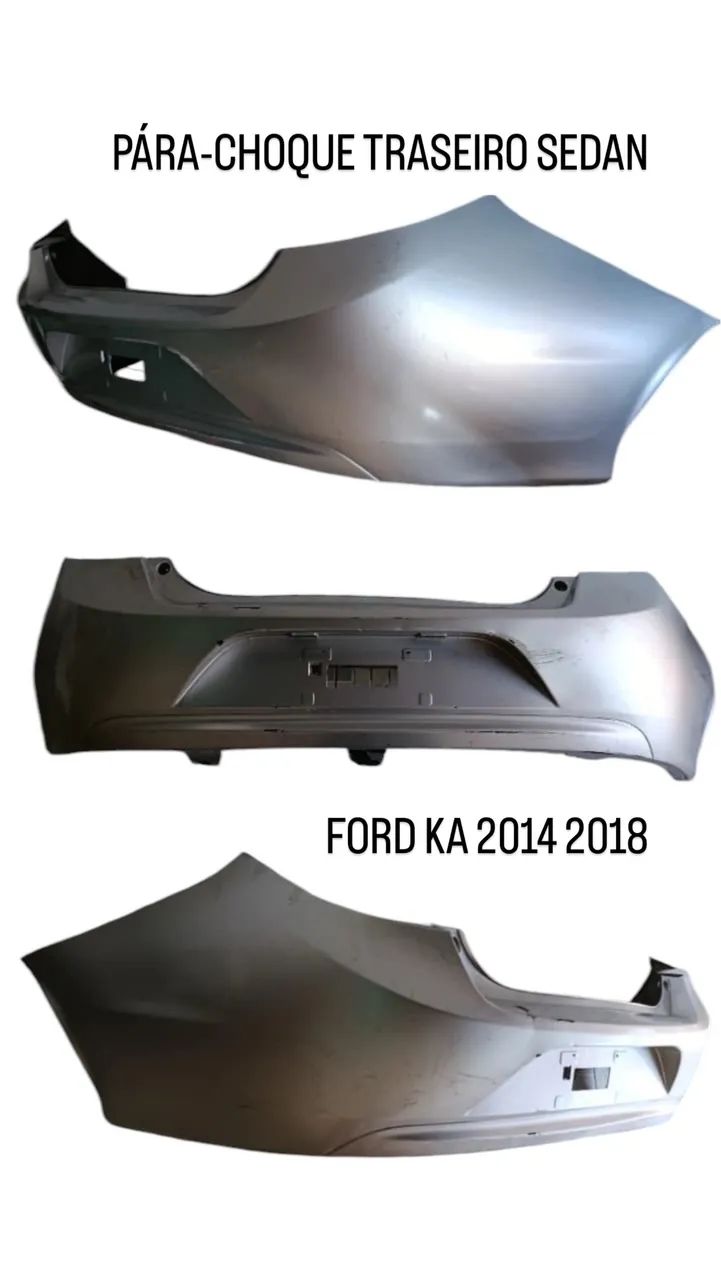PARACHOQUE TRASEIRO FORD KA SEDAN 2014 2018