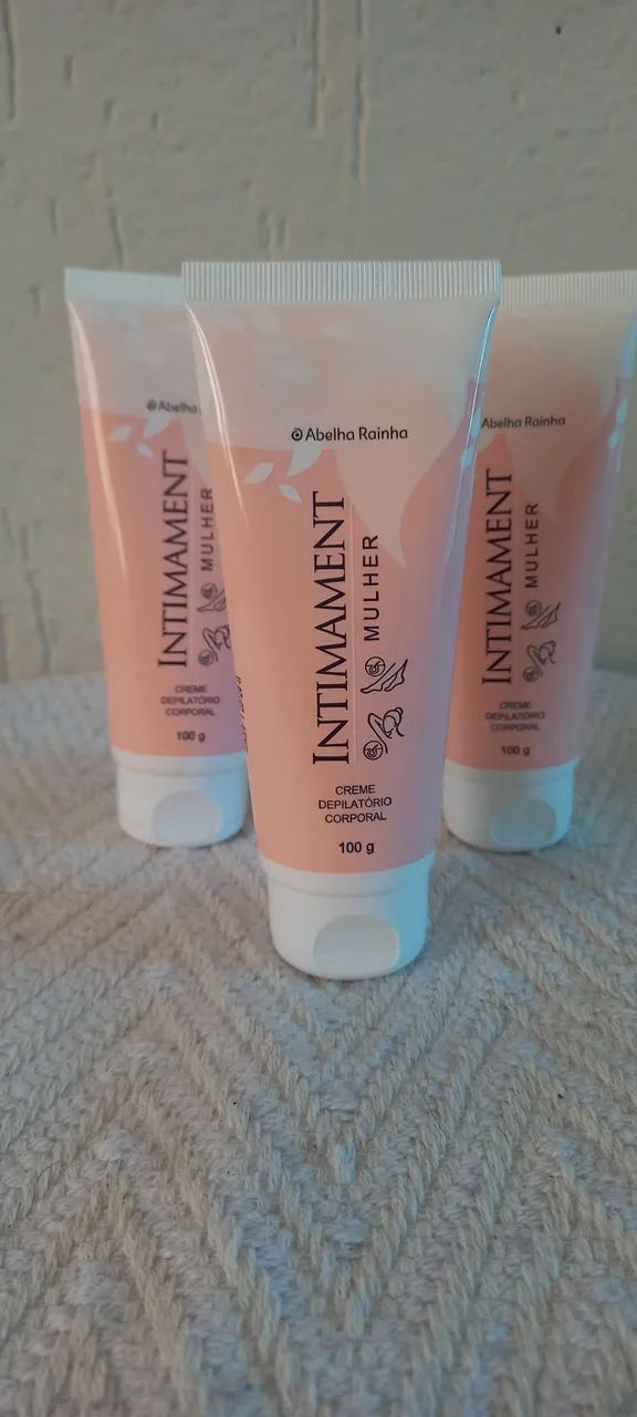 Creme Depilatorio 100g da Abelha Rainha 