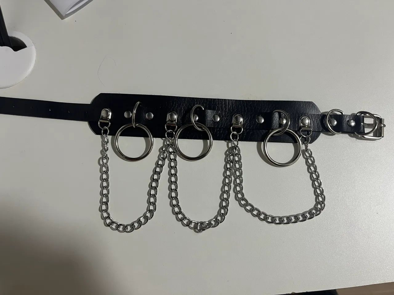 Chocker Gargantilha Grunge Punk - Foto 2