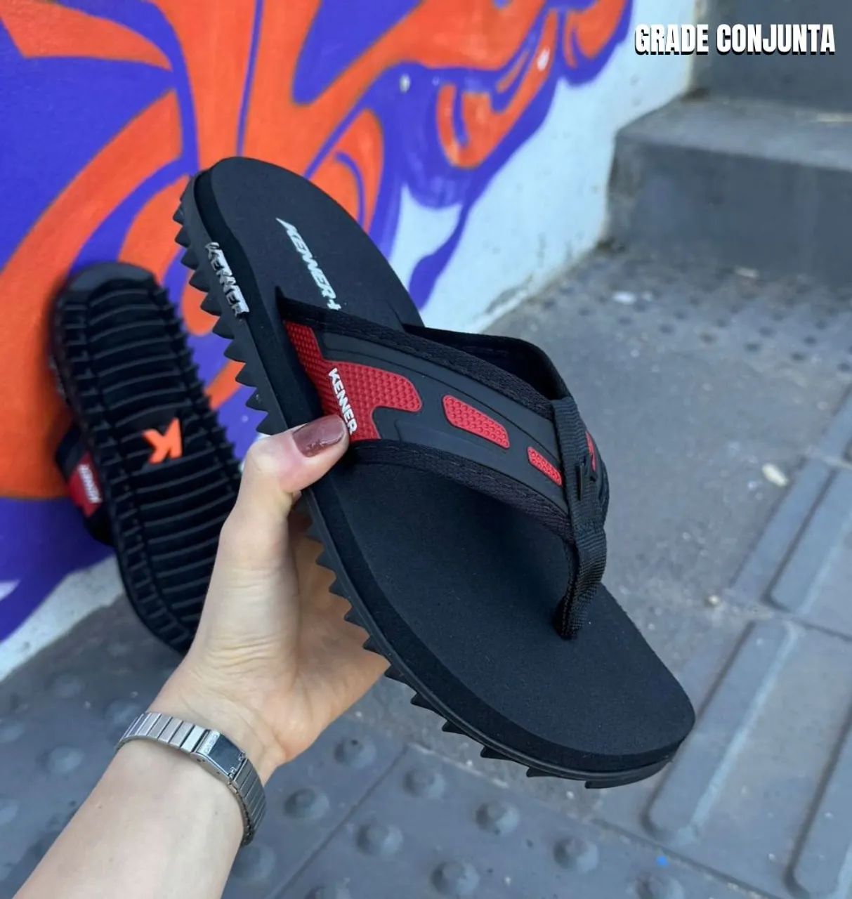 Sandália masculino kenner 