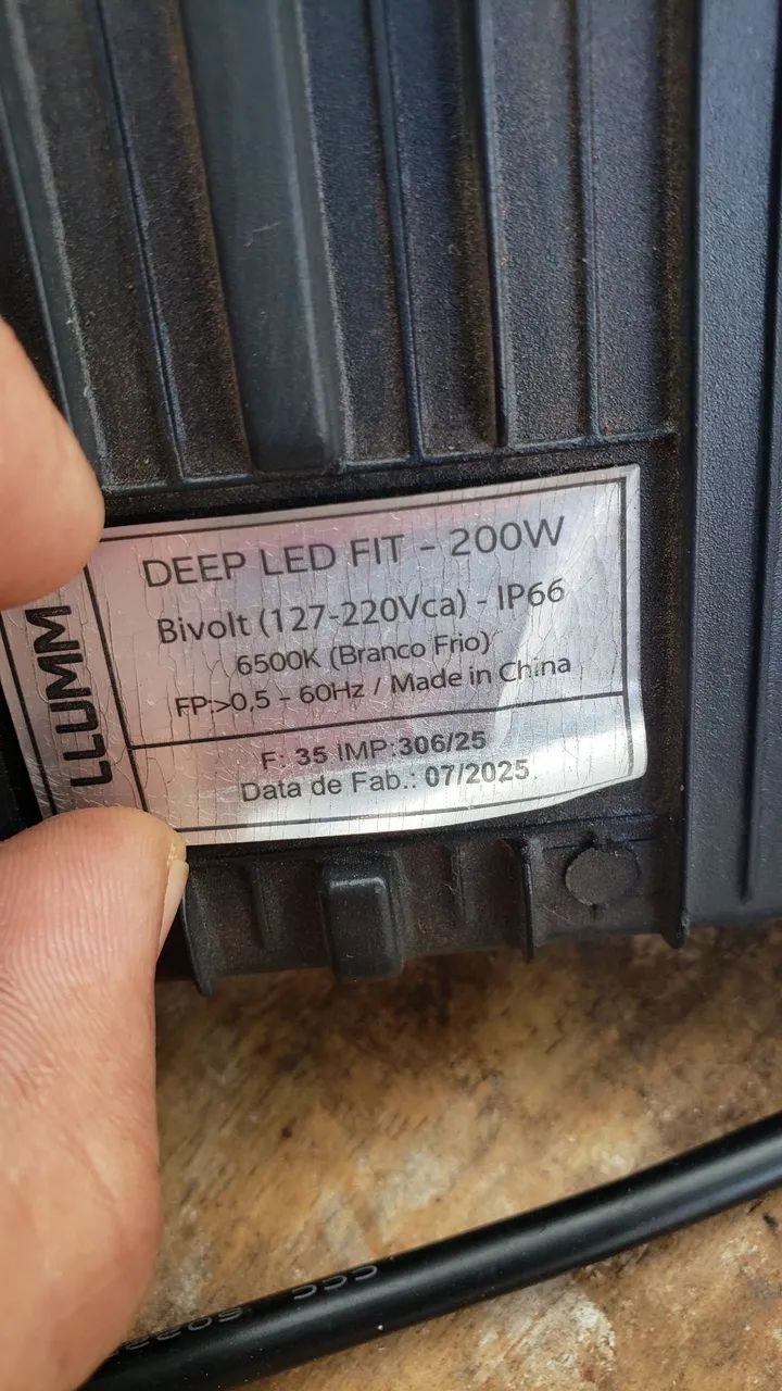 Refletor LED de alta potência de 200W - Foto 3