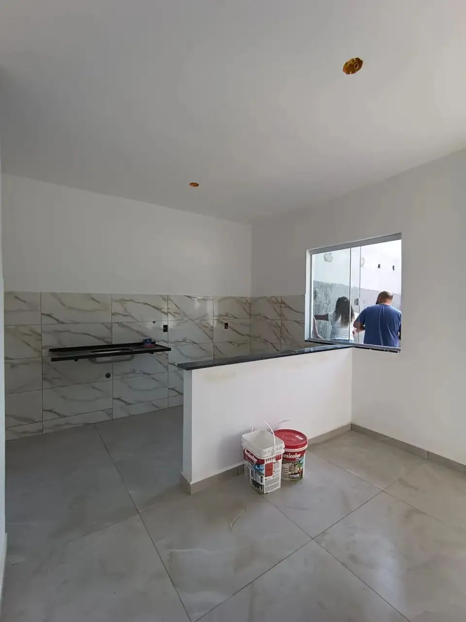 Casas de 1 quarto e quintal enorme em Santa Isabel - São Gonçalo - RJ - Foto 7