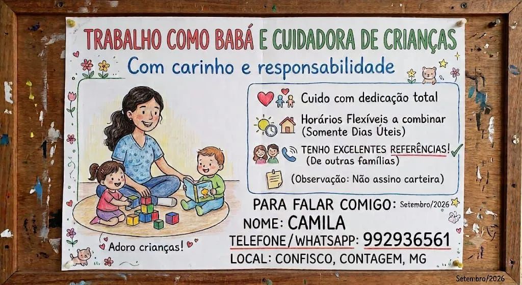 Trabalho como babá 
