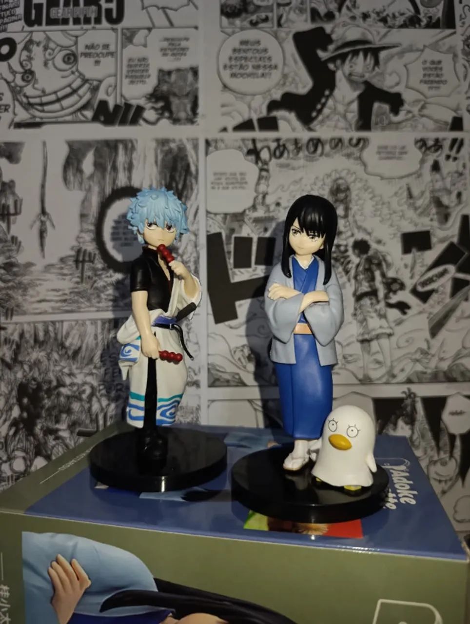 OPORTUNIDADE | Bonecos Gintoki e Katsura Gintama Colecionaveis