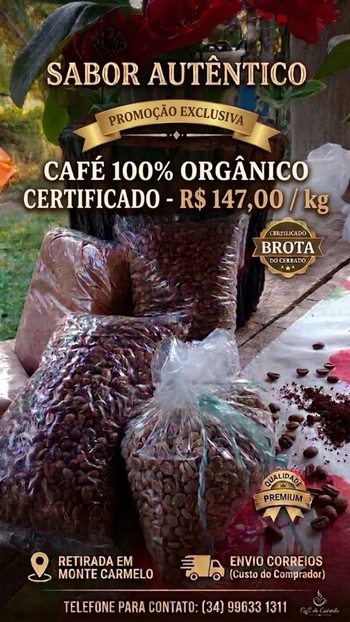 O melhor café orgânico  - Foto 4