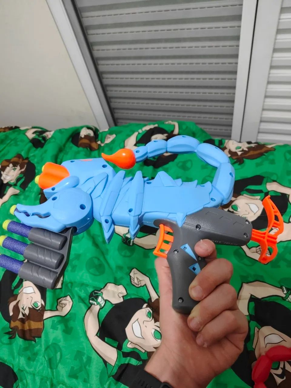 Nerf Scorpion - Semi-nova em ótimo estado - Foto 3
