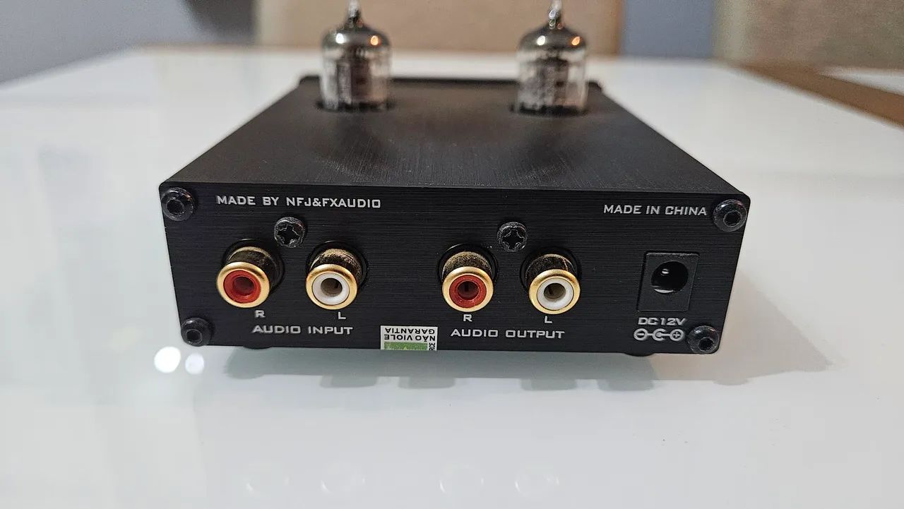 NFJ FXaudio Tube 03 pré amplificador - Foto 4