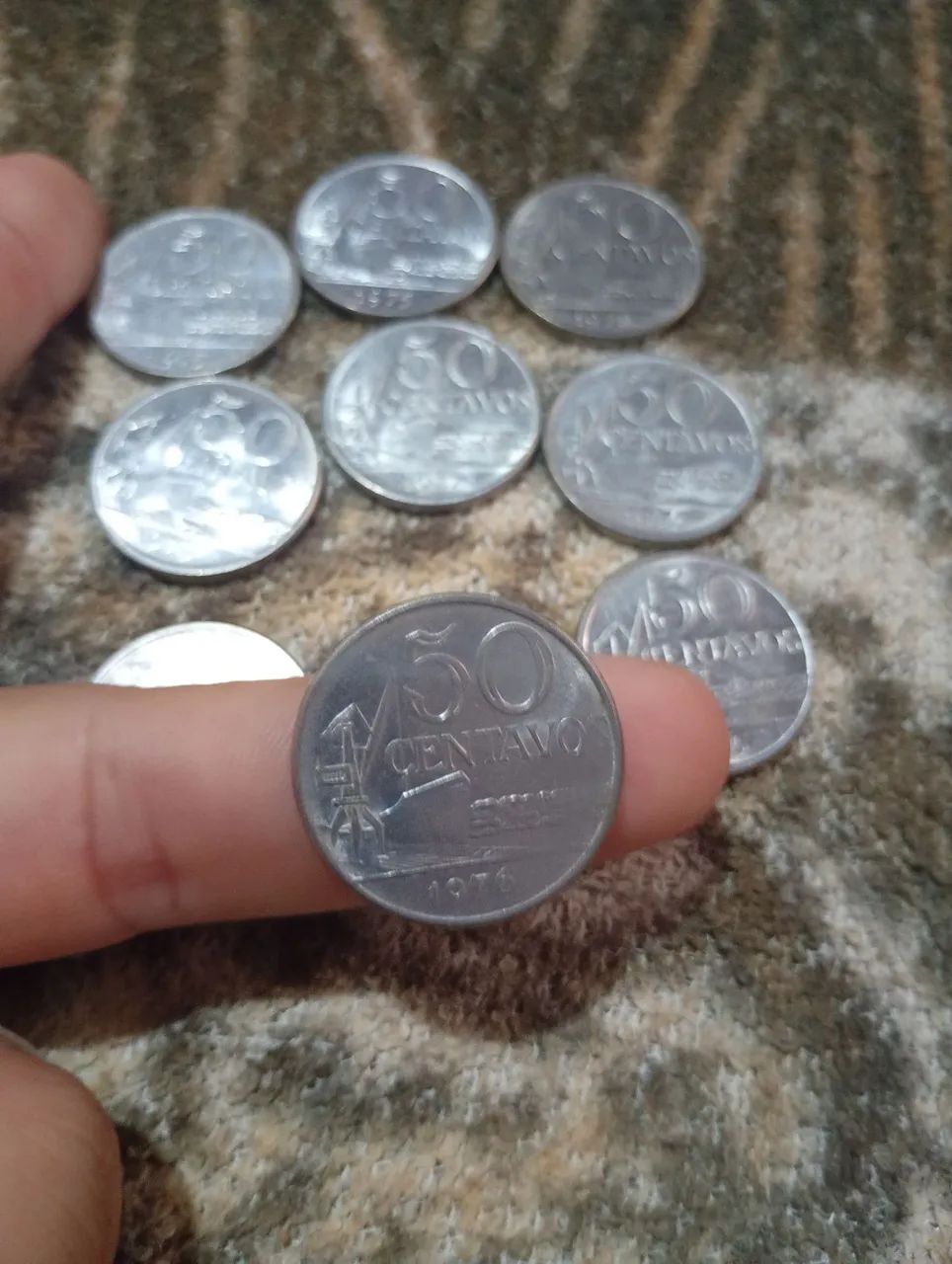 Moedas antigas colecionador  - Foto 4