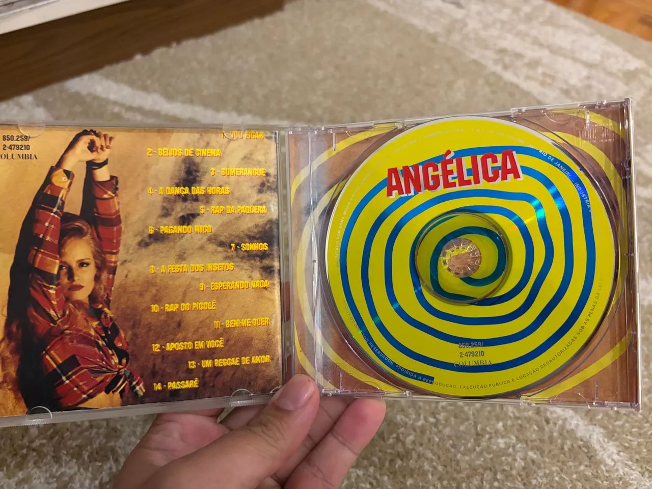 CD Angélica 1995 (Vou Ficar) - Foto 3