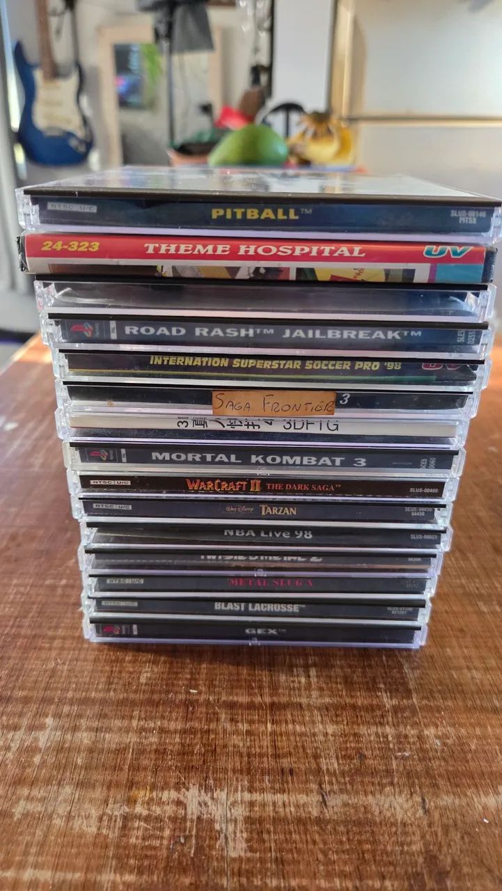 LOTE COM 15 JOGOS DE PLAYSTATION 1 - CÓPIA - Foto 2