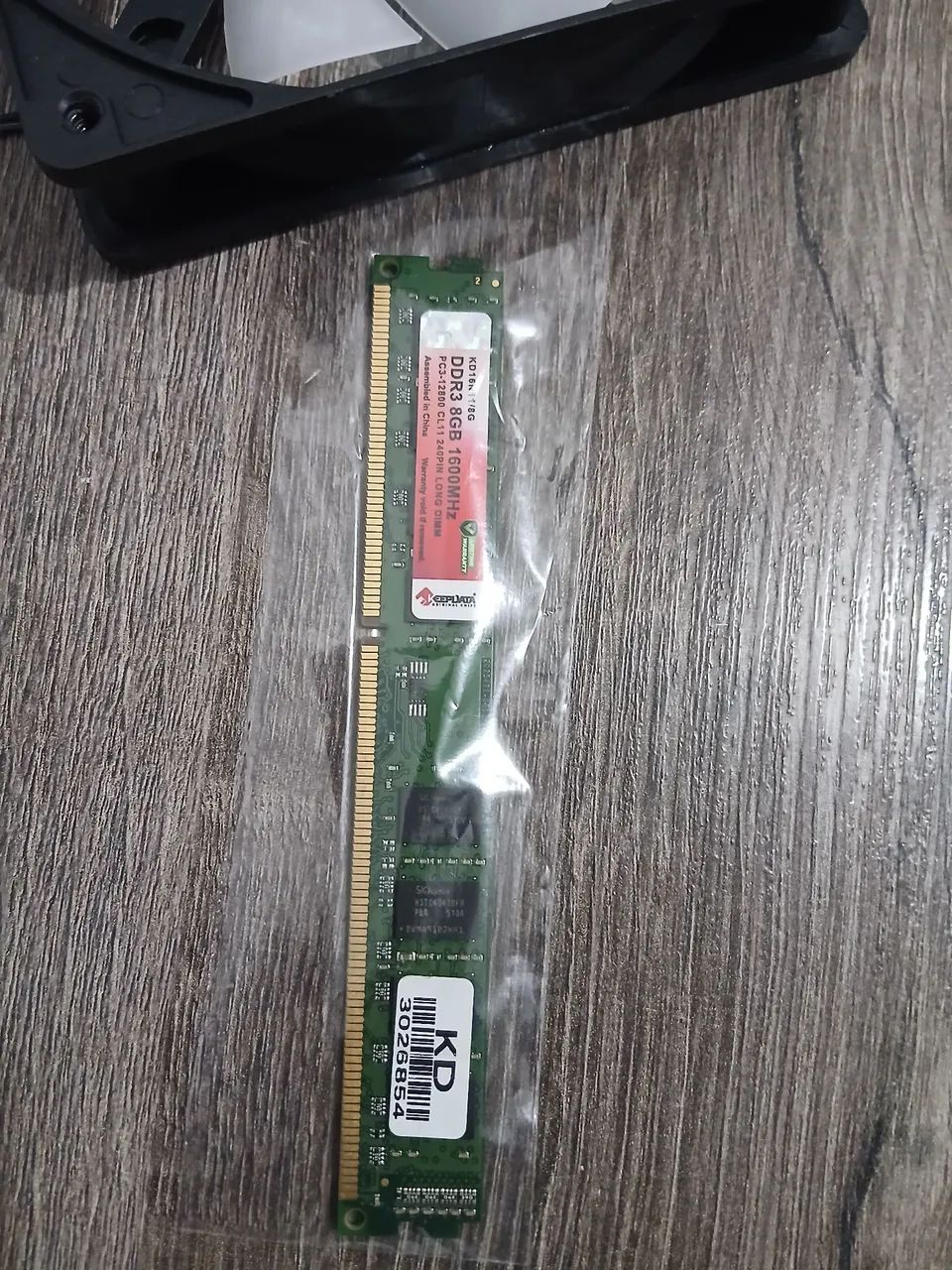 MEMÓRIA RAM 8GB DDR3 - FUNCIONANDO PERFEITO 