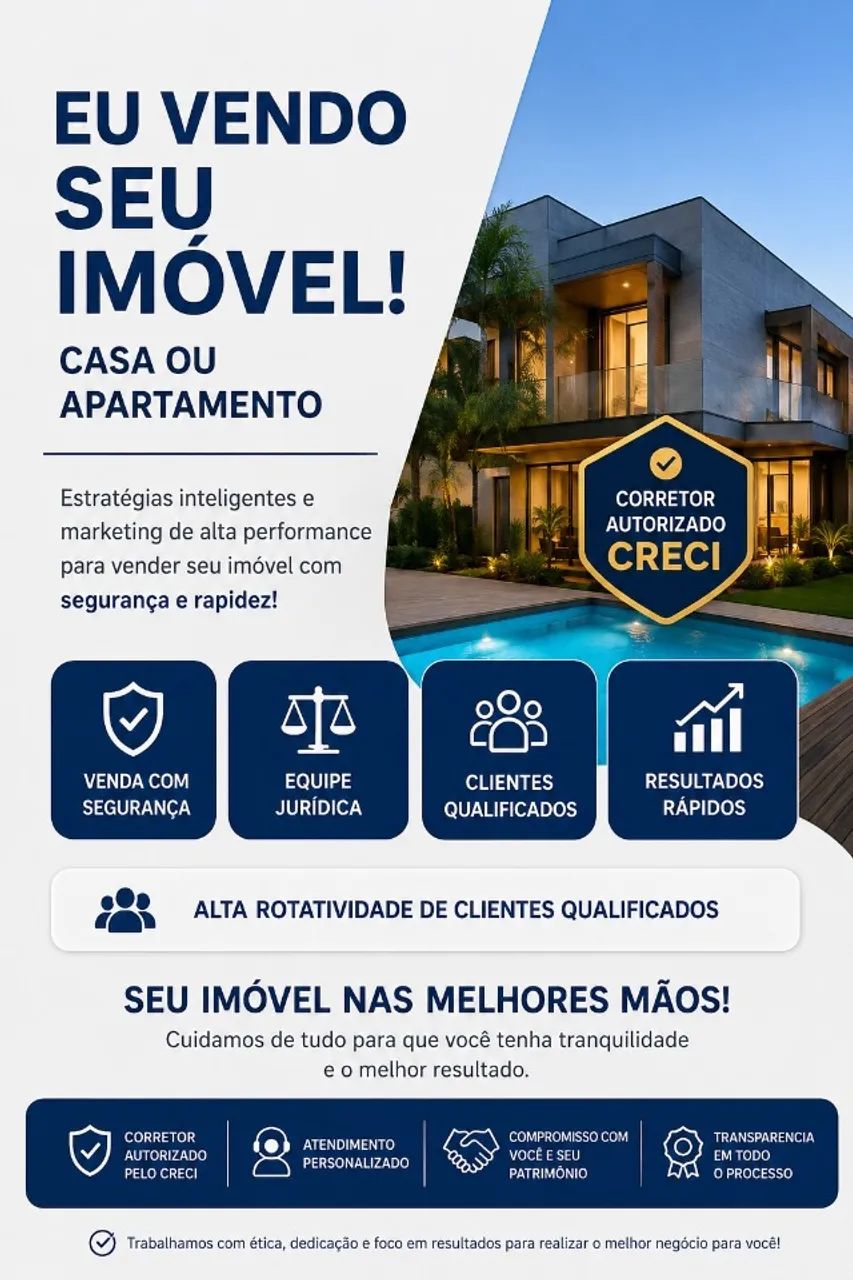 RY- Vendo sua casa ou apartamento com segurança e rapidez