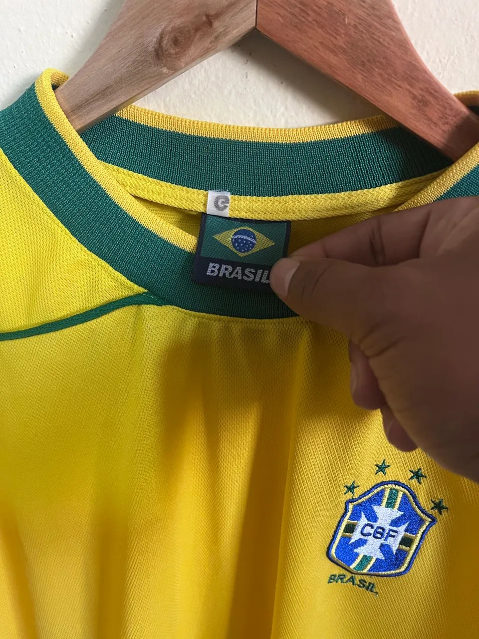 Camisa seleção brasileira 1998 G - Foto 4