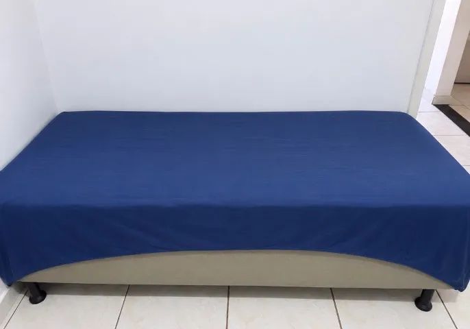 Cama box de solteiro 
