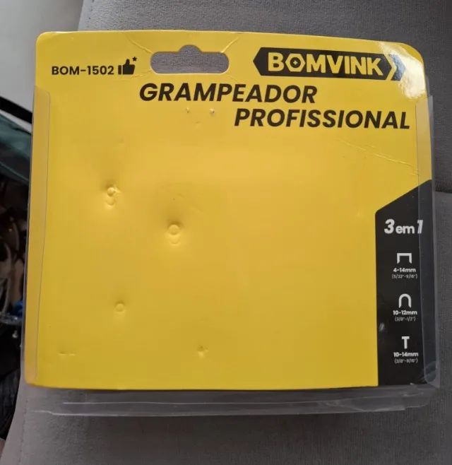 Grampeador Profissional Bomvink 3 em 1 - BOM-1502 - Foto 2