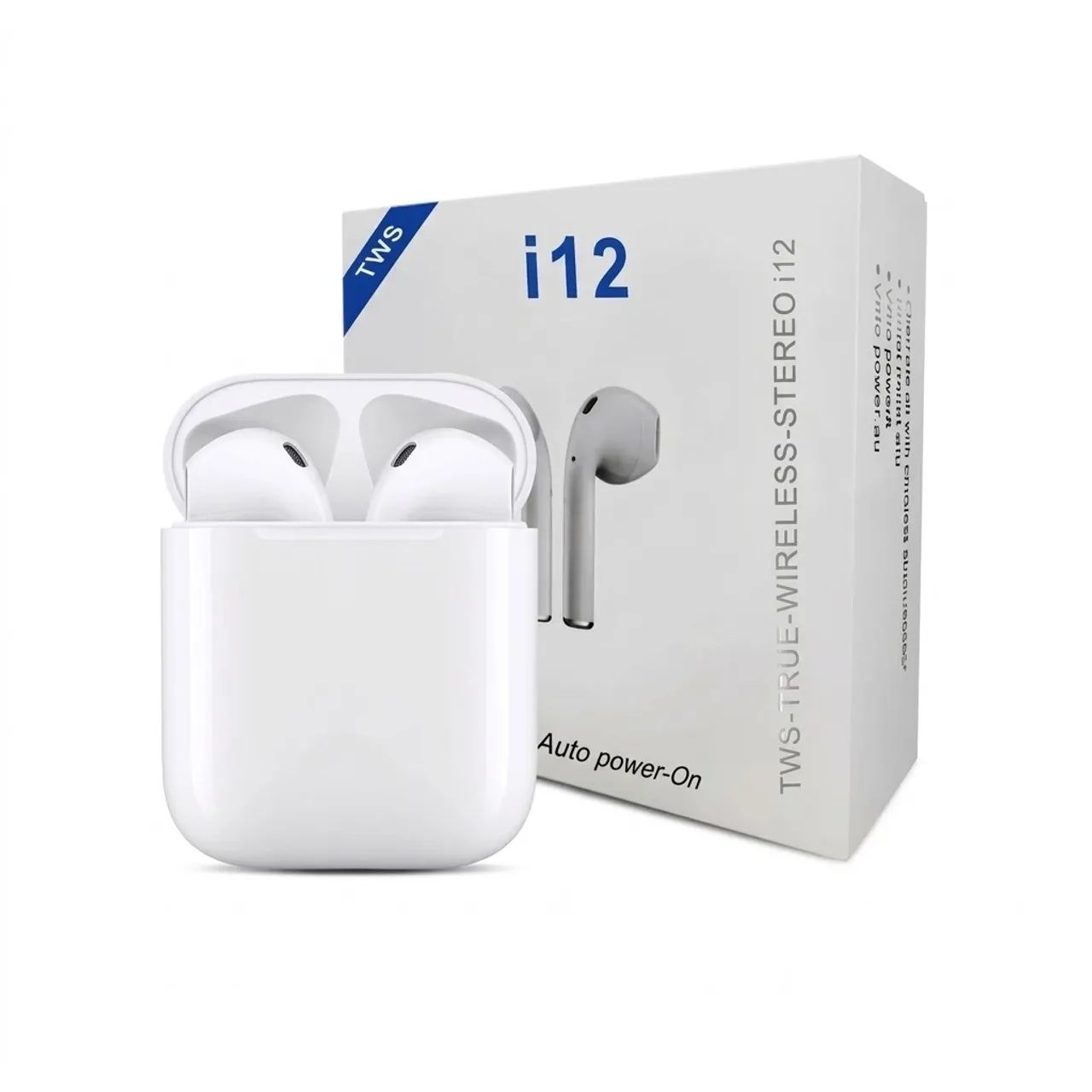 Fone Bluetooth i12 TWS V5.3 Estéreo Touch Para Celular - Foto 4