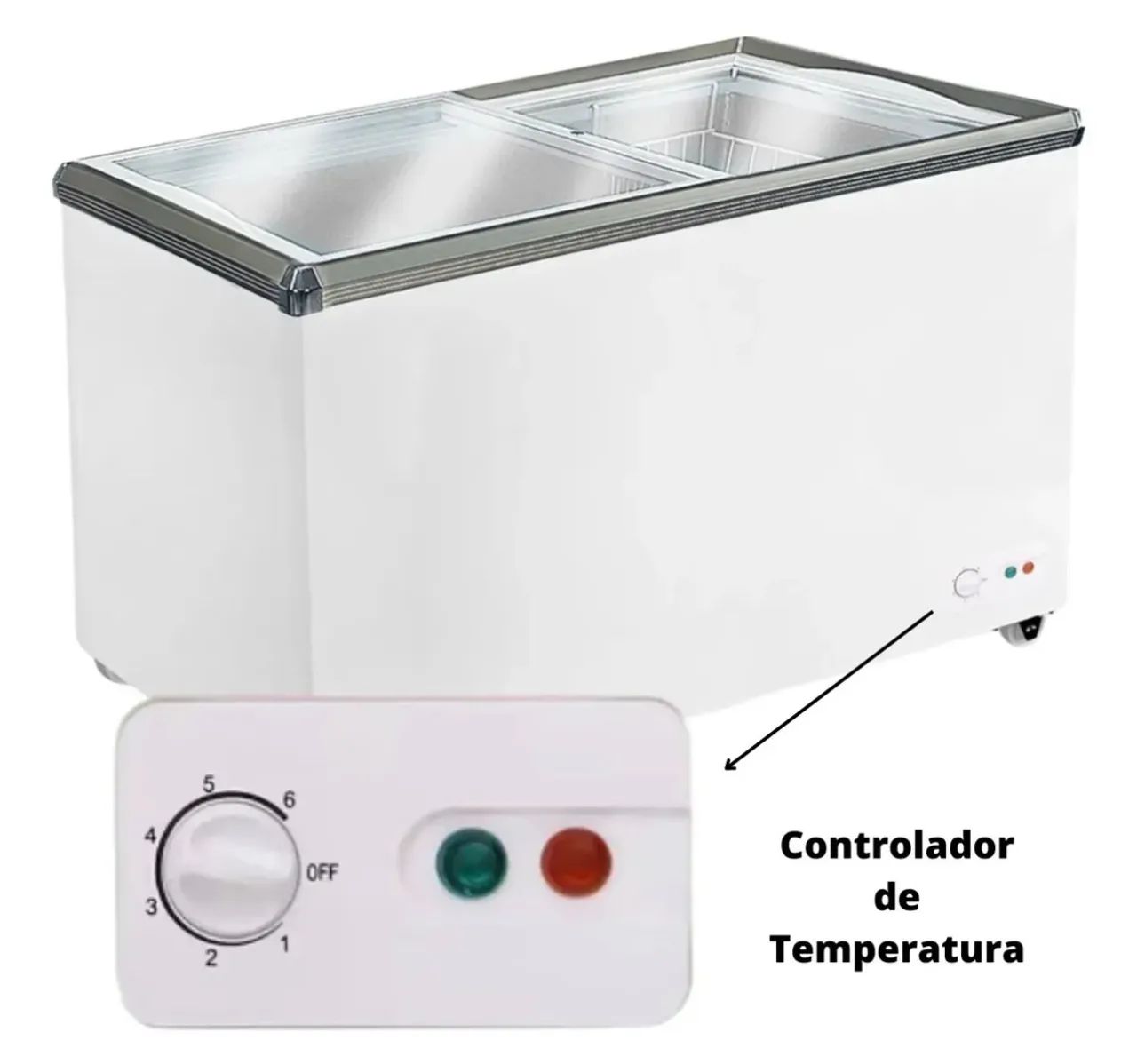 Freezer Horizontal Eos - Foto 2
