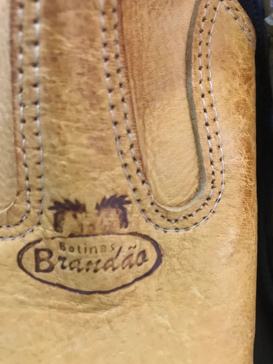 Botina Brandão 40 nova couro  - Foto 3