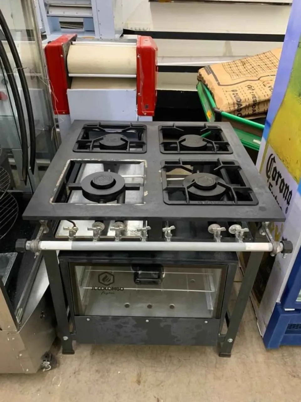 Fogão industrial baixa pressão com forno - Foto 2