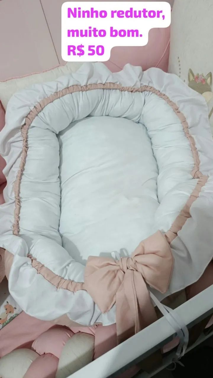 Itens de enxoval para bebê menina