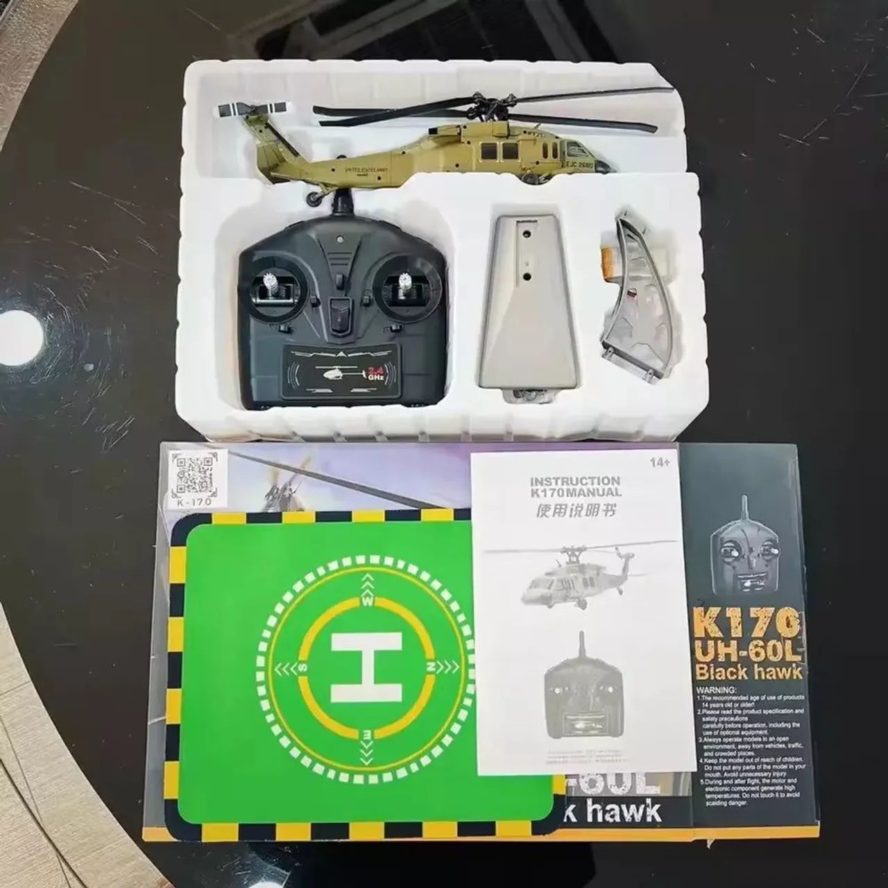 Helicóptero RC WLtoys K170 Lacrado  - Foto 5