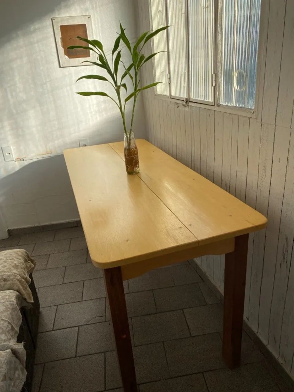 Mesa de madeira retangular multiuso - Foto 2