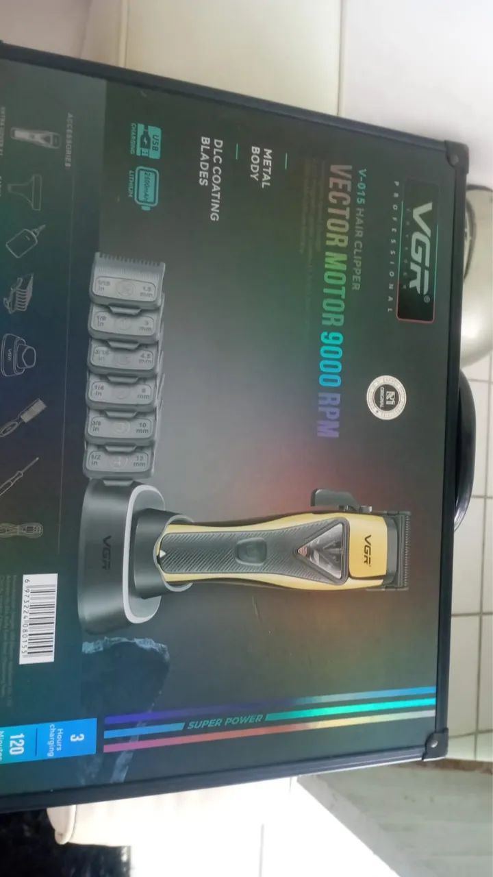 Máquina profissional de corte VGR 015 - Foto 2